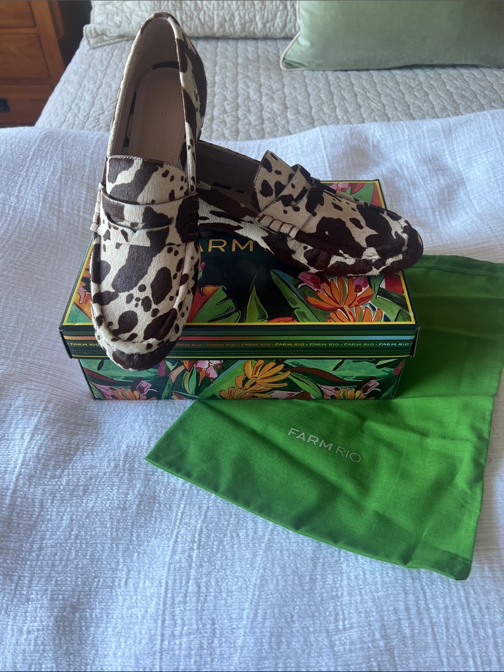 Farm  Rio ‘Monstera’ Loafers - Picture 2 of 9
